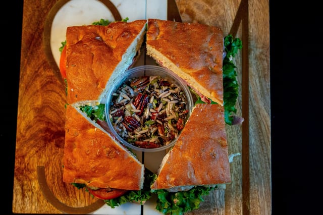 No. 1 — Turkey Focaccia.
